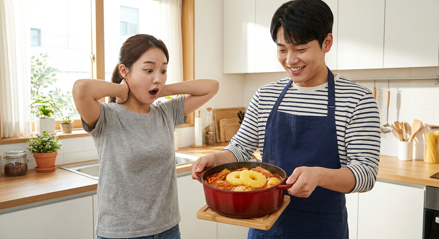 Pineapple Kimchi Jjigae