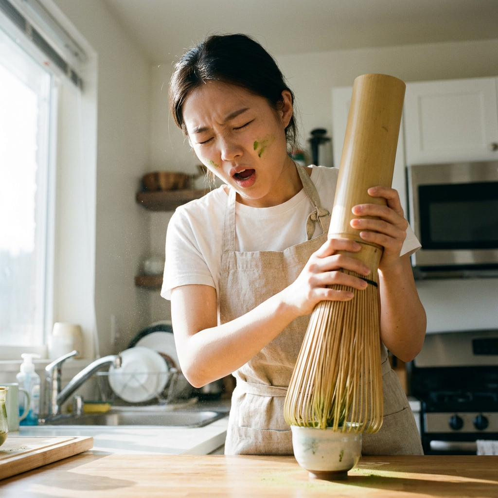 말차 제조 과정