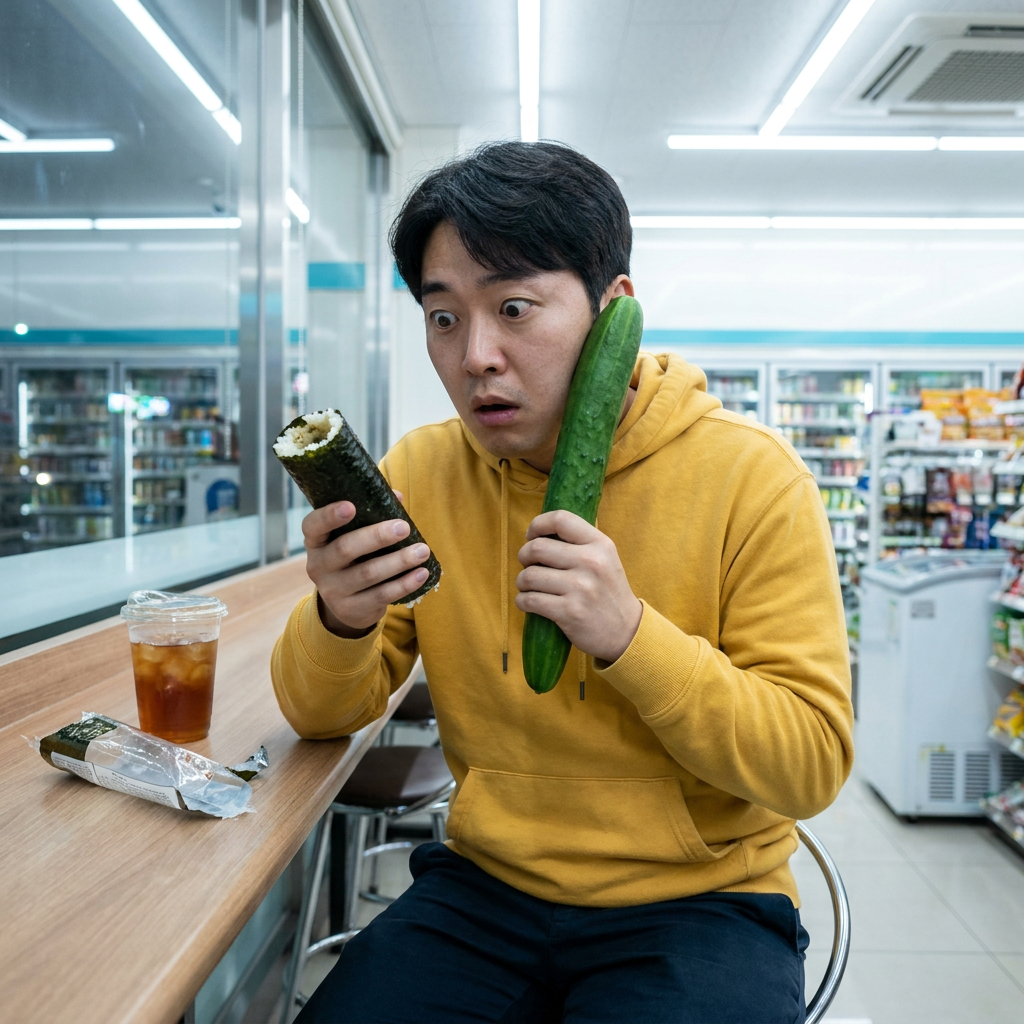 GS25 통오이김밥 전국 출시