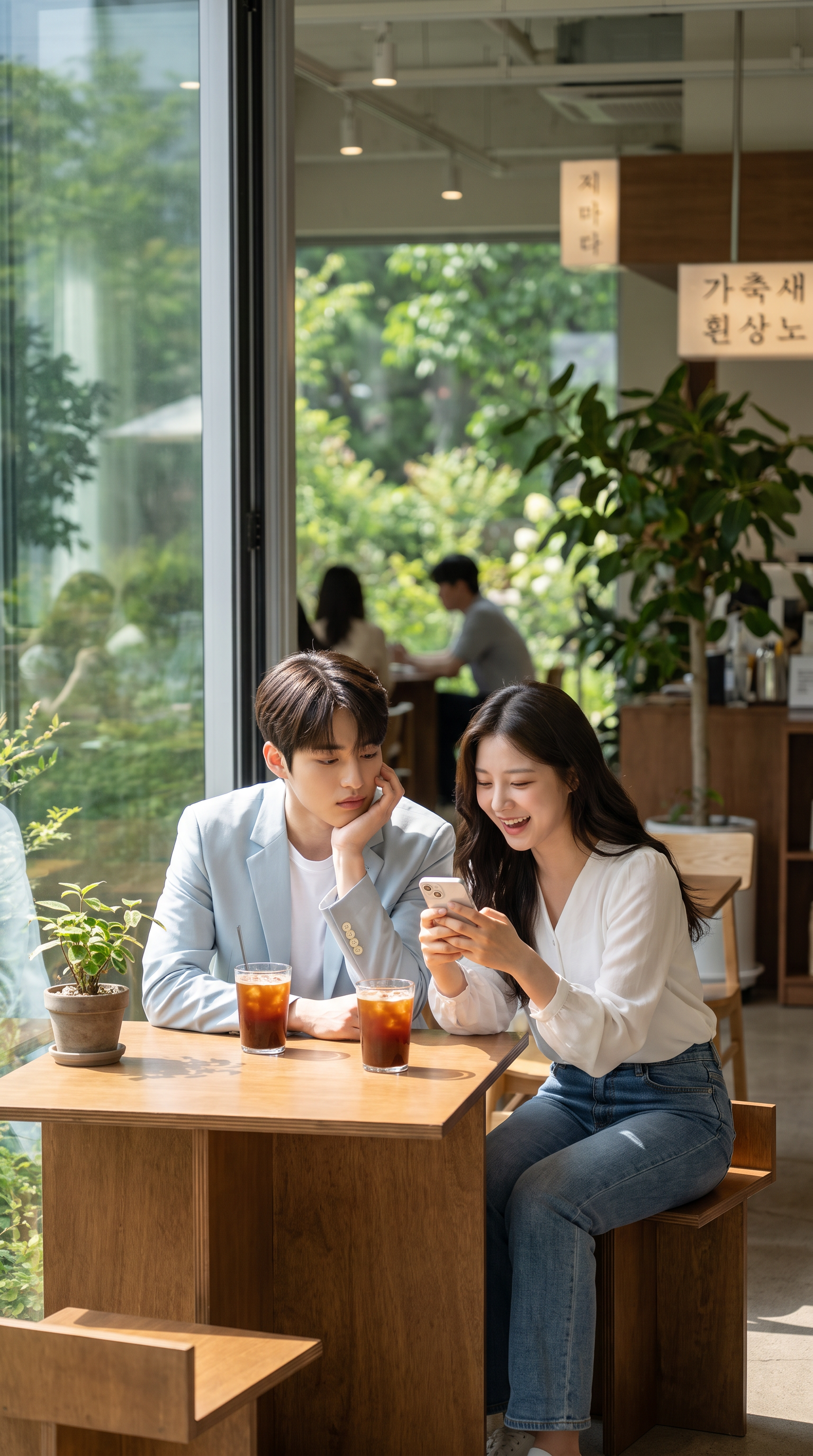 오늘 찍은 사진 100장 넘기는 중인 여친
